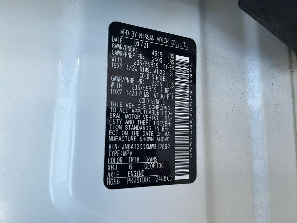 2021 Nissan Rogue Platinum