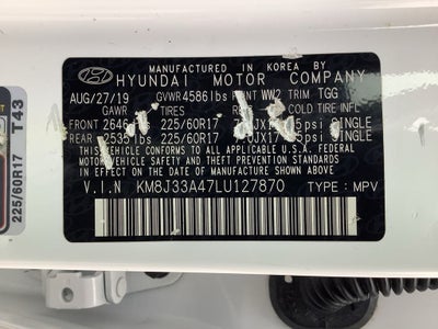 2020 Hyundai Tucson Value