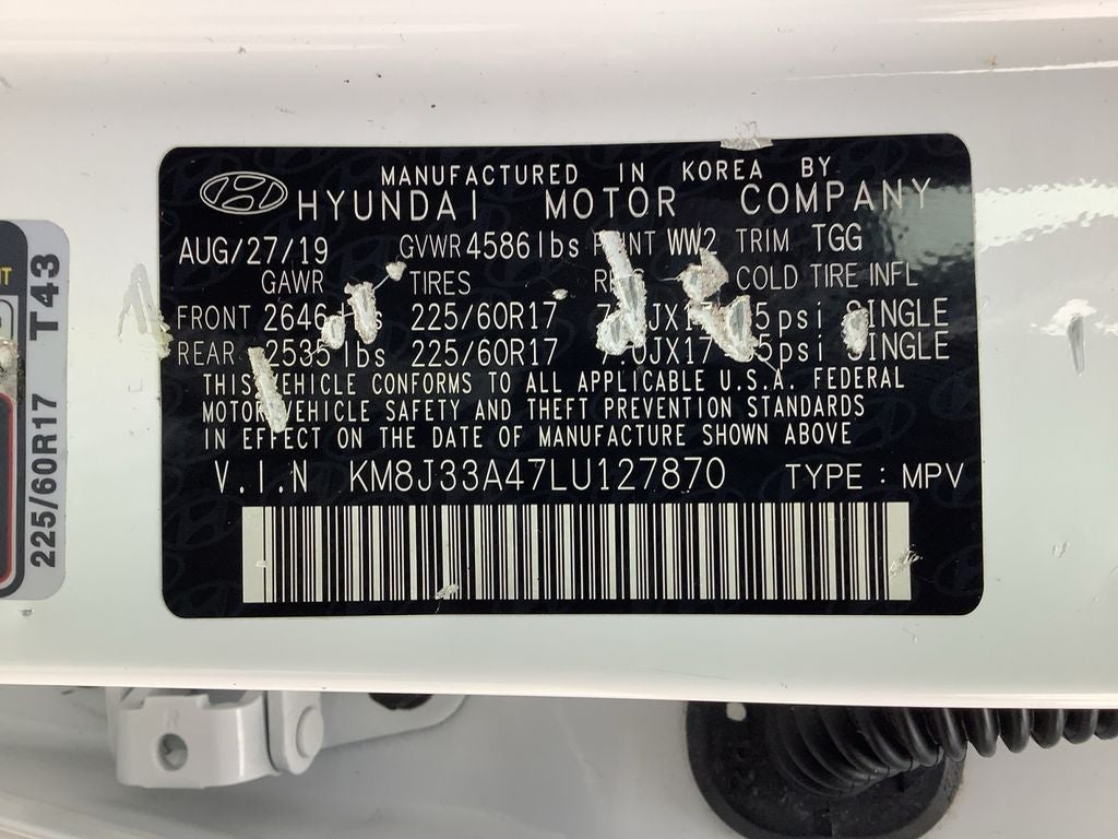 2020 Hyundai Tucson Value