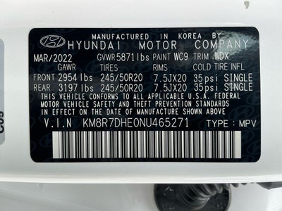 2022 Hyundai Palisade Calligraphy