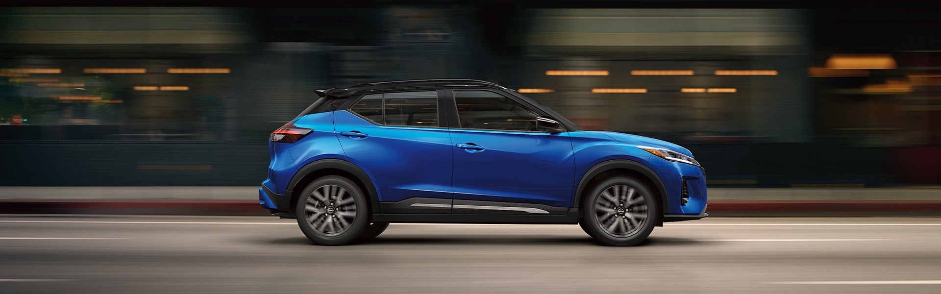 2024 Nissan Kicks Side View While SUV is Driving Rockville, MD