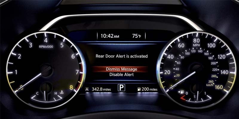 2024 Nissan Murano Rear Door Alert Feature Rockville, MD