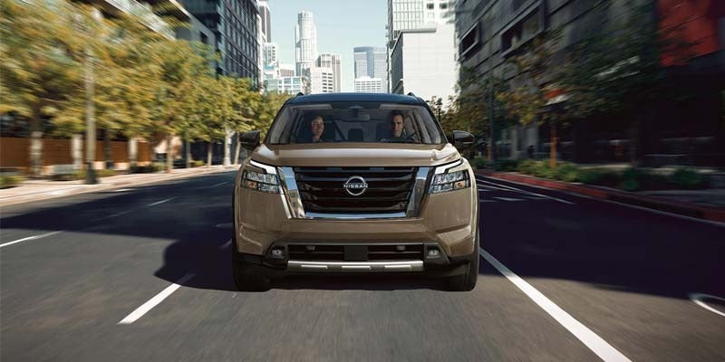 2024 Nissan Pathfinder Driving On Road Rockville, MD