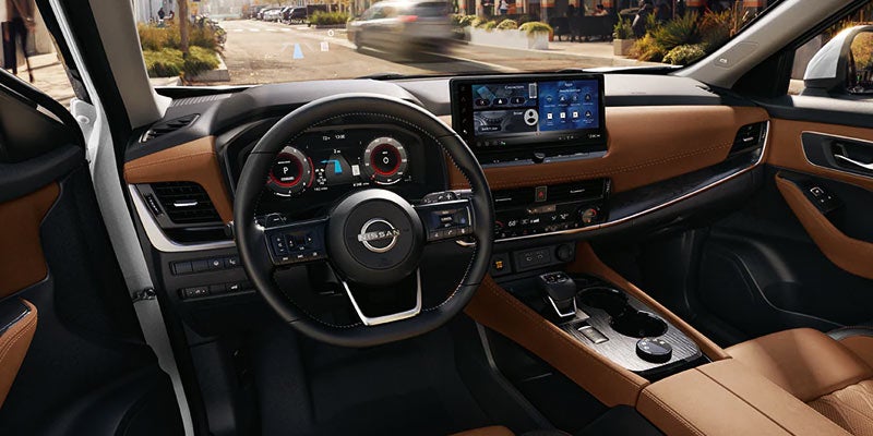 Interior and Technology for 2024 Nissan Rogue Rockville, MD