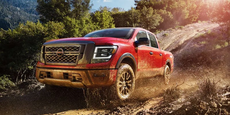2024 Nissan TITAN Rockville, MD in Red
