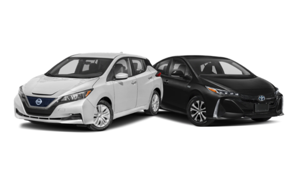 2021 Nissan LEAF & 2021 Toyota Prius Prime in Rockville, MD