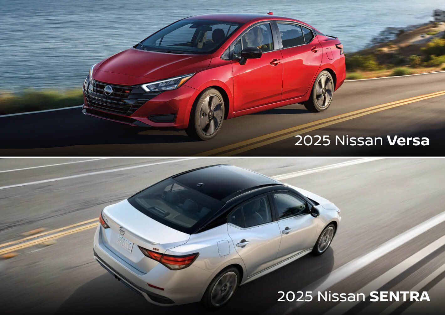 Nissan Versa vs. Sentra Features