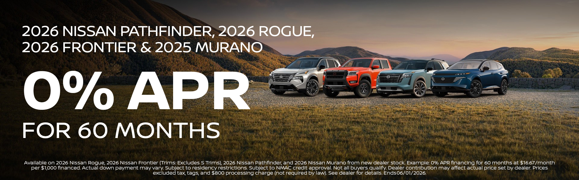 Nissan SUV's