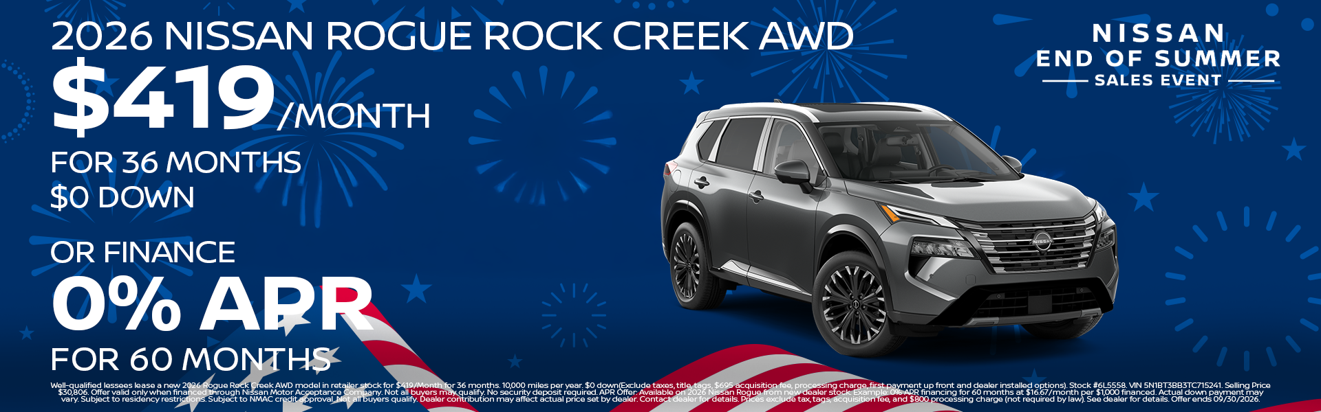 New 2026 Rogue Rock Creek 