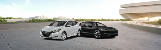 2024 LEAF vs. Tesla Model 3 Rockville, MD